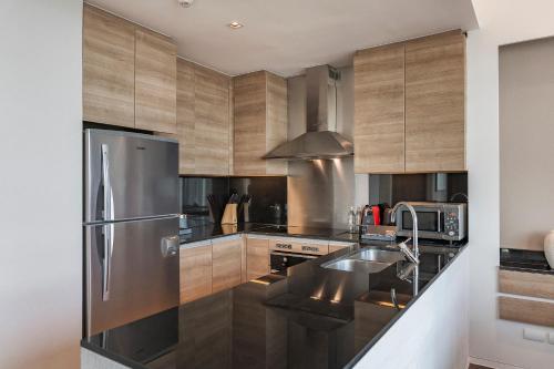 Cuisine ou kitchenette dans l'établissement MUU Bangkok, Petits Hôtels de Luxe du Monde