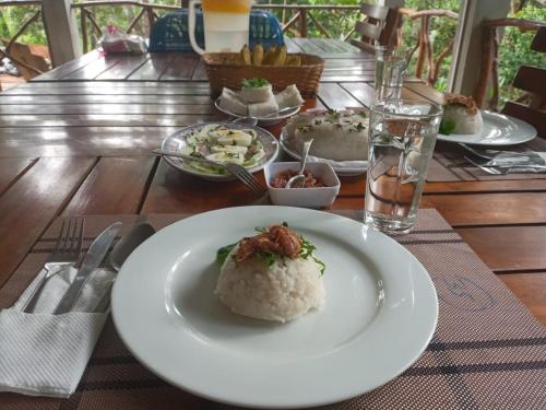 Comida en the country house o alrededores