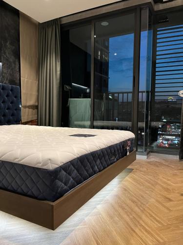 Postel nebo postele na pokoji v ubytování Spaceous Appartment on Sukhumvit