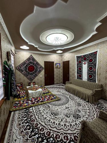 Гостиная зона в Chinor Guest House