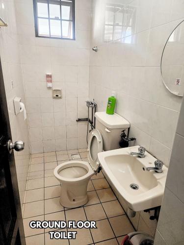 Koupelna v ubytování B & C Homestay
