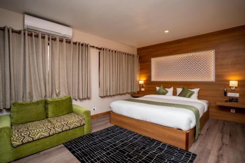Postel nebo postele na pokoji v ubytování Hotel Marcopolo