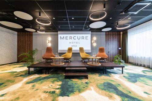 Χώρος καθιστικού στο Mercure Opole