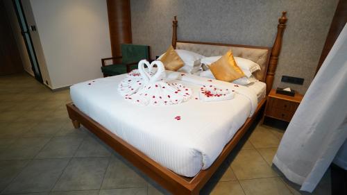 Postel nebo postele na pokoji v ubytování Manjoora Saddles Resorts & Spa