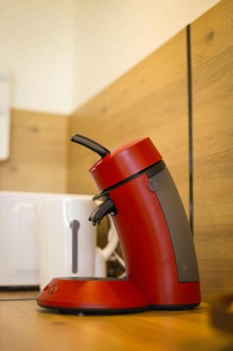 Dapur atau dapur kecil di Appart'HomeStudio Mâcon - PARKING