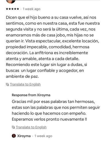 a screenshot of a cell phone of a text message aboutvaccination at Casa Jobo Scenic ViewsPrivate Pool TablePool in Gurapito
