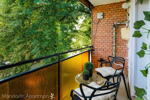 Μπαλκόνι ή βεράντα στο Mandarin Apartment