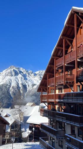 Appartement cosy 5-6p aux pieds des pistes 2 chambres 2 sdb