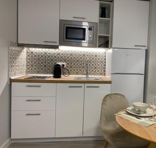 Dapur atau dapur kecil di Casa Retama