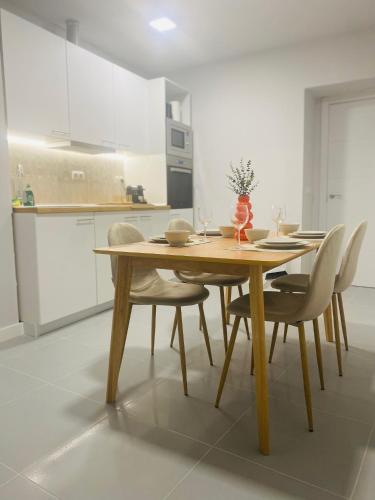 Dapur atau dapur kecil di Casa Retama