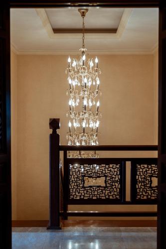 Katil atau katil-katil dalam bilik di Golden Peach Riverside Manor