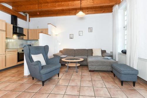Kuchyň nebo kuchyňský kout v ubytování Ferienwohnung Taubenschlag
