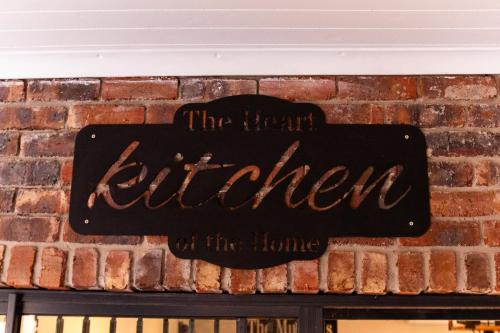 a sign that says the north kitchen at the home at Farmco Marloth Park in Marloth Park