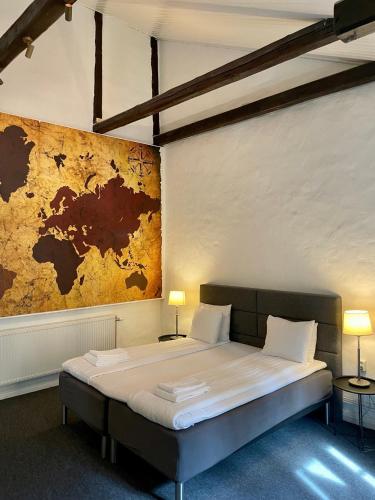 Кровать или кровати в номере Unique Hotel