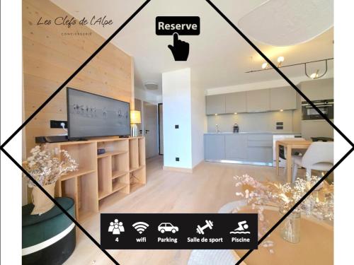 T2 d'exception avec piscine et SPA - Parking privé