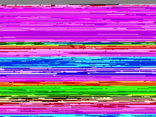 un gros plan d'un tas de lignes aux couleurs de l'arc-en-ciel dans l'établissement Holiday Home Gritt - 800m from the sea by Interhome, à Gilleleje