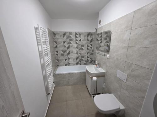 Koupelna v ubytování Milan Luxury Apartaments XVII