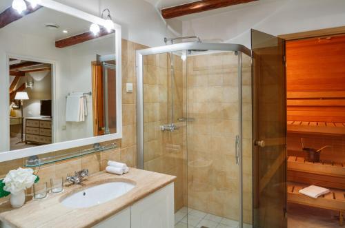 Vannituba majutusasutuses Schlössle Hotel - Small Luxury Hotels of the World