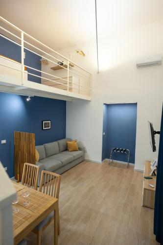 Χώρος καθιστικού στο Diso apartments
