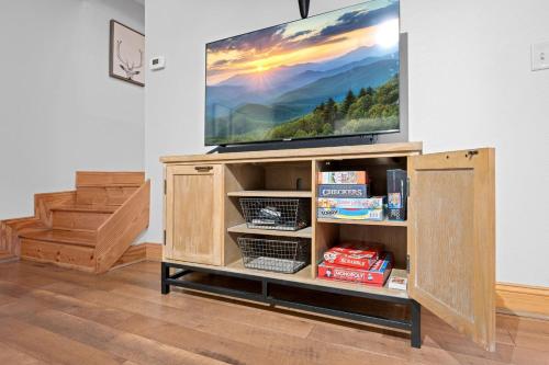 TV a/nebo společenská místnost v ubytování Vista View