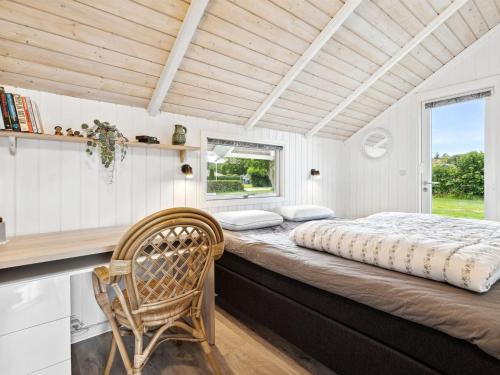 Katil atau katil-katil dalam bilik di Holiday Home Aarne - 300m from the sea by Interhome