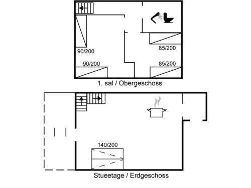 un diagrama esquemático del aparato experimental en Apartment Eick - 2-5km from the sea by Interhome, en Sønderby