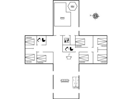 a block diagram of the proposed system at Holiday Home Jenna - 1-4km from the sea by Interhome in Vesterhede