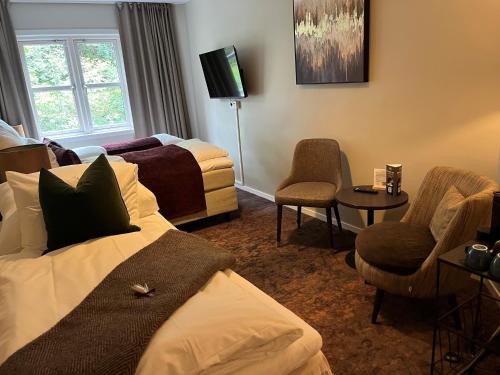 Zona de estar de Aksjemøllen - by Classic Norway Hotels