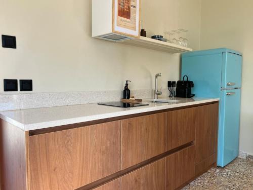 Dapur atau dapur kecil di Little House on the Sea