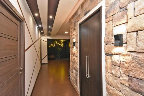 TV a/nebo společenská místnost v ubytování Guset House City