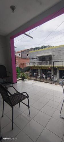 Balkoni atau teres di Apartamento da Dani