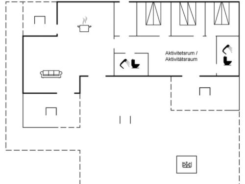 a schematic diagram of the experimental facility at Holiday Home Edmond - 995m from the sea by Interhome in Ringkøbing