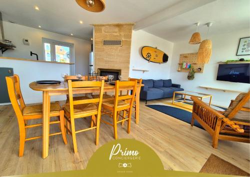 Le Shack- Vue Mer -100m Plage - 2 Terrasses