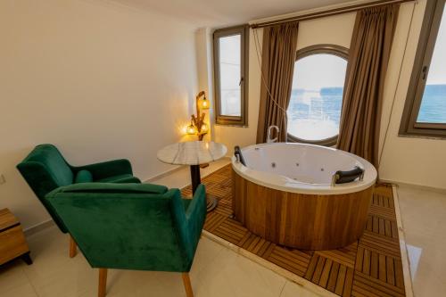 Ruang duduk di Karamürsel Mohti Otel Fitness Organizasyon