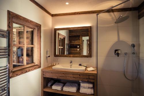 Et badeværelse på Villa Resort & Organic Spa