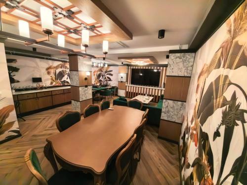 Η κουζίνα ή μικρή κουζίνα στο Karamürsel Mohti Otel Fitness Organizasyon