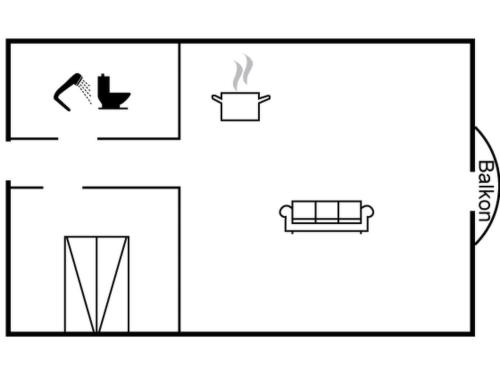 ロッケンにあるApartment Poulsen - 200m from the sea by Interhomeのさまざまなタイプの暖炉を示す図