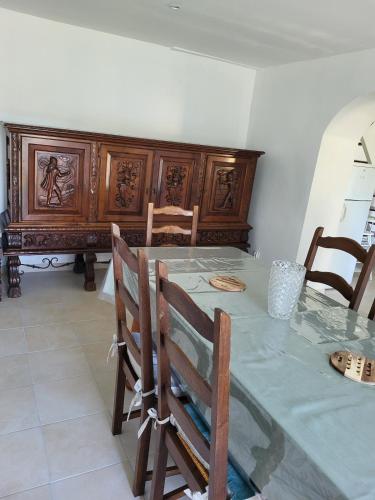Posezení v ubytování Gite calme à Echassieres