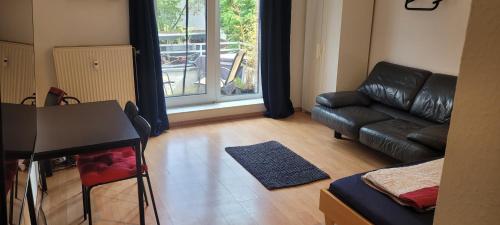 Et opholdsområde på Schöne gemütliche Wohnung