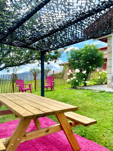 Le jardin d'Opporak - Jardin privé avec vue montagne