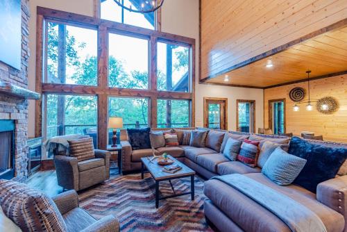 Posezení v ubytování Blackberry Jam