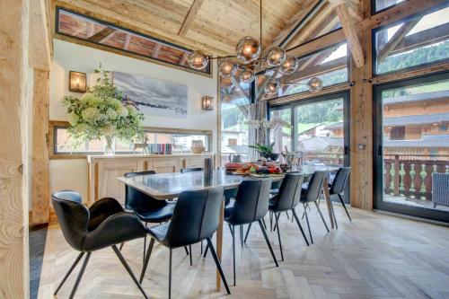 FERME COLLINE splendide 5 chambres au centre de Morzine 10 à 12 personnes