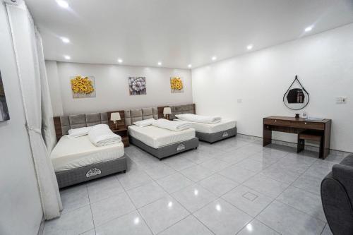 Letto o letti in una camera di Ha Giang Loop Hostel & Tours