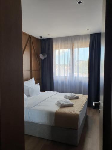 Letto o letti in una camera di Vila Borova Wellness&SPA Resort