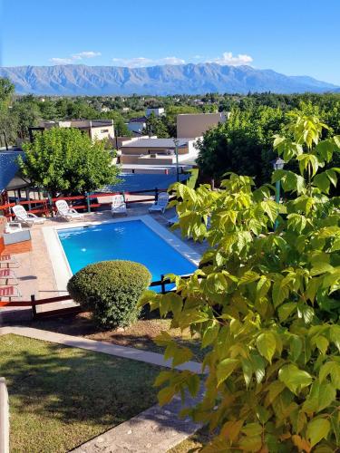 Πισίνα στο ή κοντά στο Apart Cabañas La Estancia