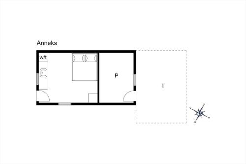 a floor plan of a tiny house at SJ277-Haderslev-Kelstrup-Norreskov-36 in Haderslev