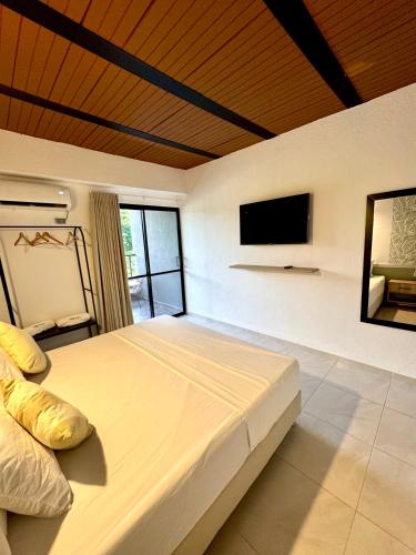 Μια τηλεόραση ή/και κέντρο ψυχαγωγίας στο Ivanna Hotel Campestre - Santa Fe de Antioquia