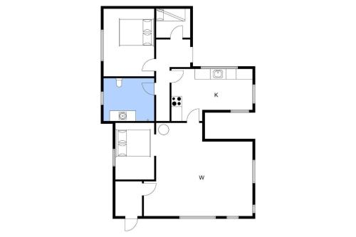 a floor plan of a house at LL211-Humble-Harnbjergvej-11 in Humble