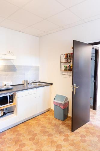 Dapur atau dapur kecil di Casa los Laureles