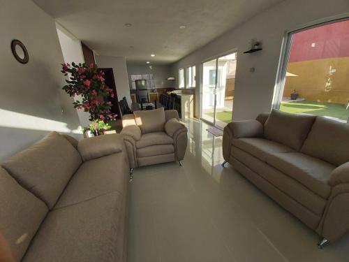 San Agustín HuexaxtlaにあるCasa con alberca climatizada en Atlixco Rのギャラリーの写真